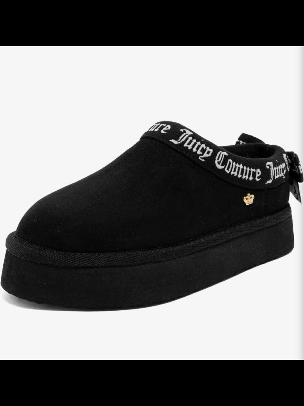 Juicy Couture Girls Platform Slippers